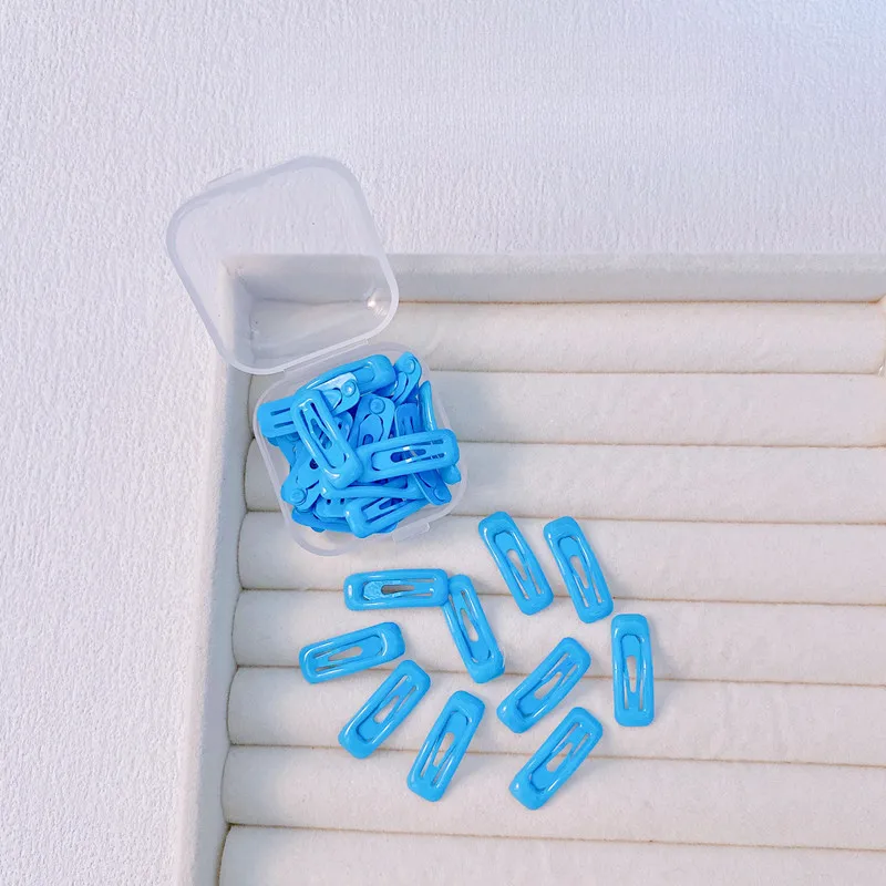 Mini horquilla coreana de 2cm colorida para mascotas, pinzas para el pelo para gato, perro, adorno para mascotas, regalo, accesorios para el cabello para perros - imagen 5