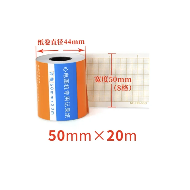 CONTEC-accesorios ECG90A, Clip de extremidades ecg, Bola de pecho de succión de electrodo, adaptador, papel de impresión ECG, cable tipo Banana ecg - imagen 5