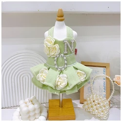 Vestido tutú de Lana para perros pequeños – Ideal para Maltese y Yorkie