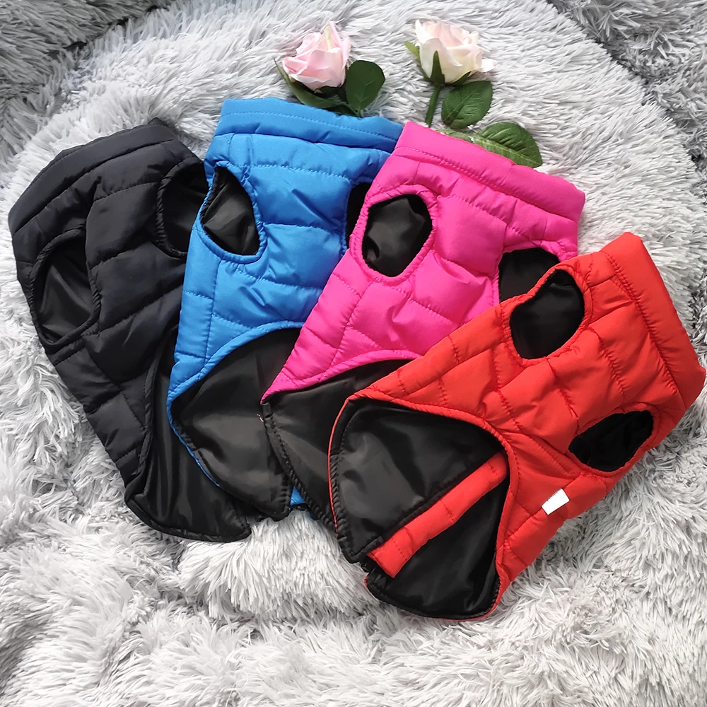 Chaqueta impermeable para mascotas, ropa cálida de invierno para perros pequeños, chaleco para cachorros y gatos, disfraz de Chihuahua, abrigos para Pug, caniche, Yorkie, Schnauzer - imagen 3
