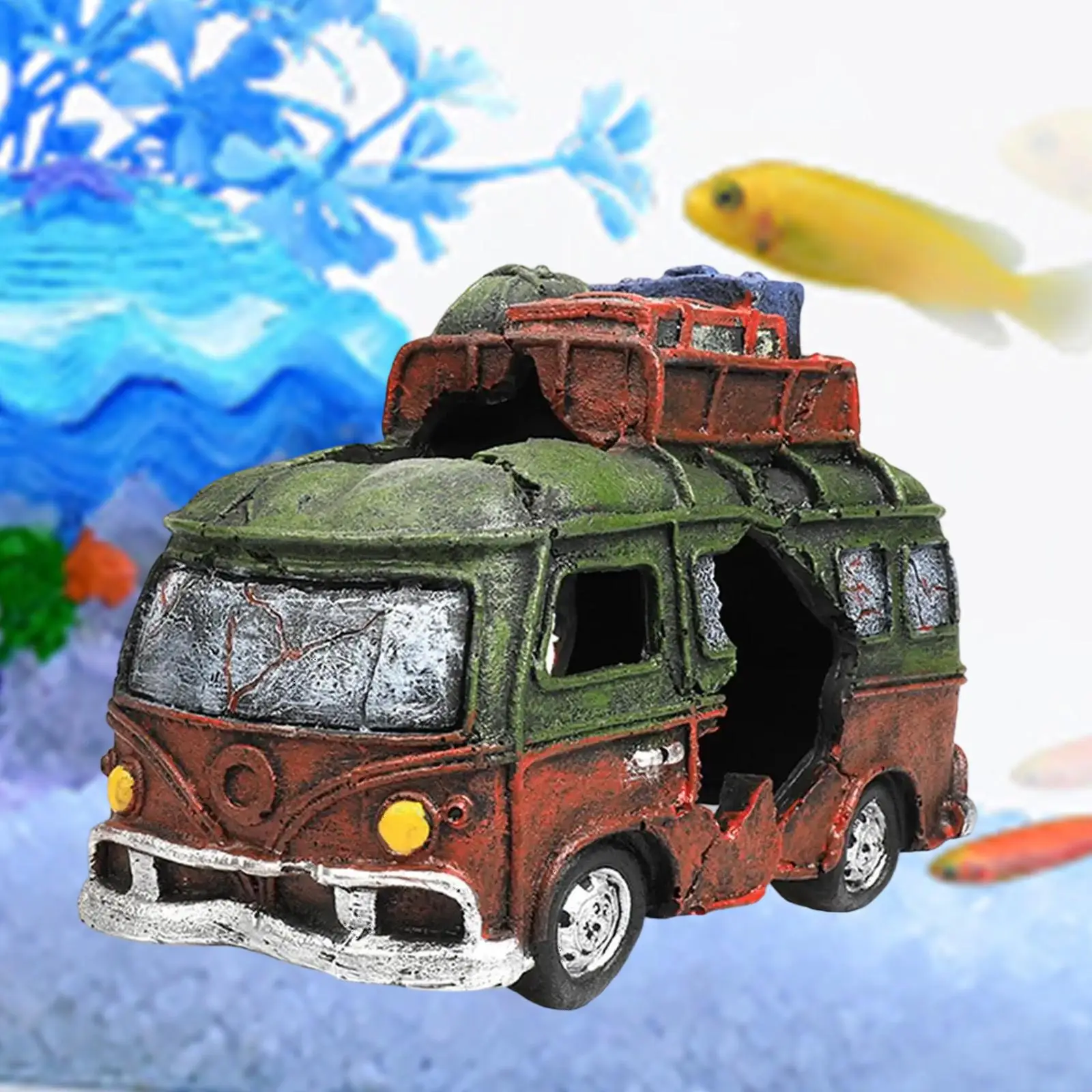 Fish Tank Decoration Statue Background Hideaway Versatile Aquarium Ornament