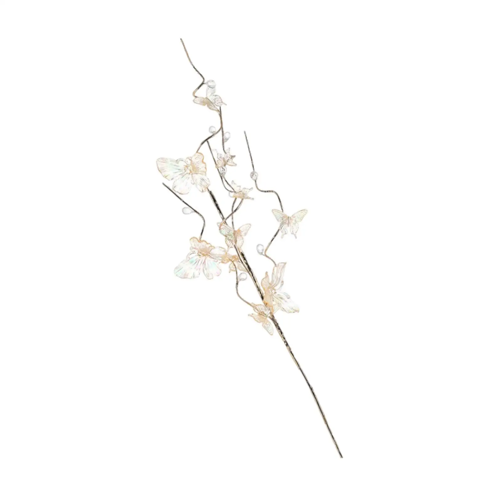 Christmas Tree Butterfly Decoration Party Festival Gift Prop Xmas Tree Hanging Ornament for Wedding Bedroom DIY Crafts Project