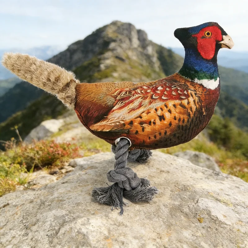 Coñuelos con cuello de anillo, pollos y patos, juguete para mascotas, juguete para perros con chirrido, juguete de peluche para perros y gatos, juguete para masticar, molienda de dientes, suministros para mascotas - imagen 5