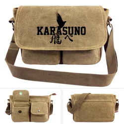 Haikyuu!! Bolso bandolera lona Hinata Shoyo para estudiantes