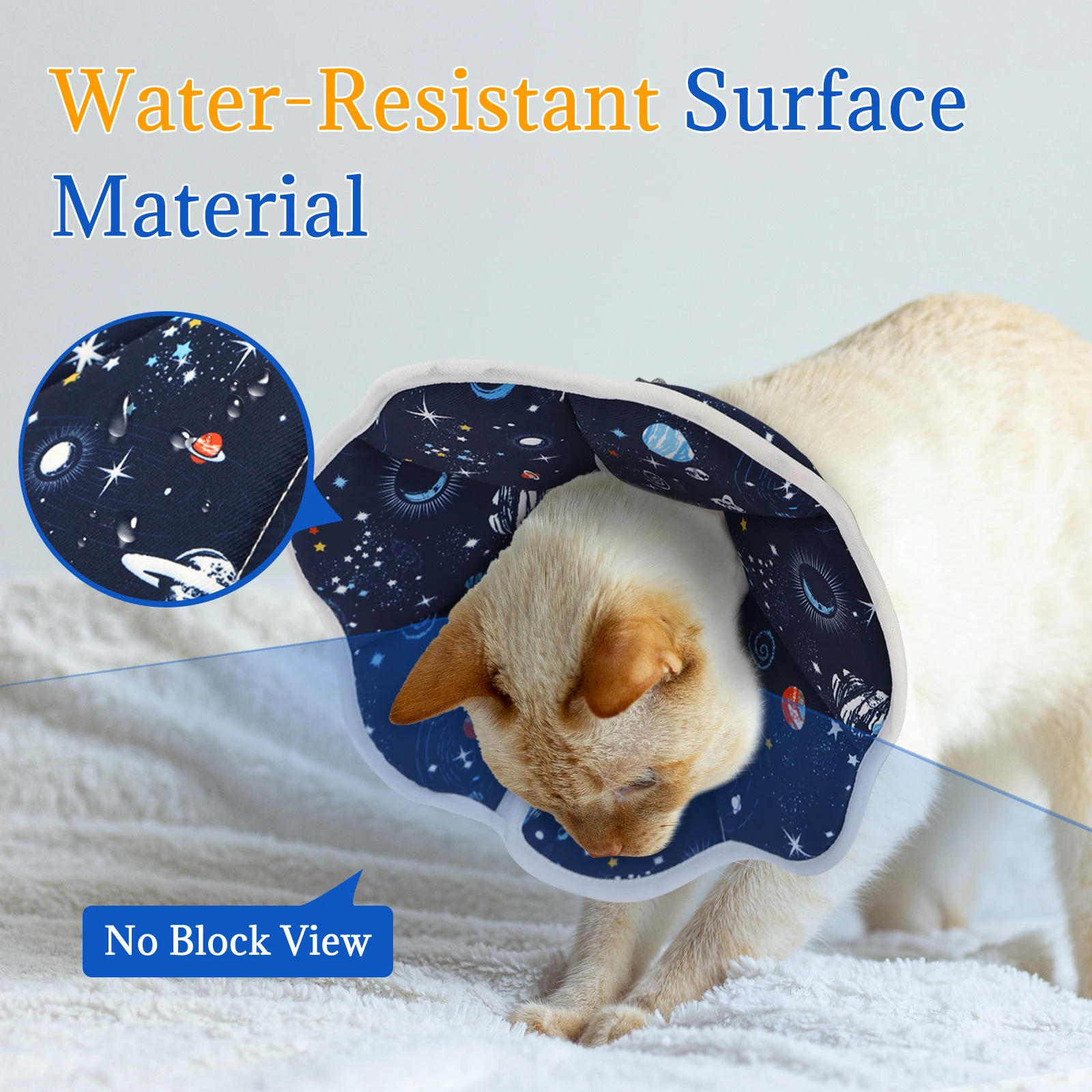 Un nuevo collar isabelino, funda protectora para mascotas con estampado de dibujos animados elegante y de alto valor, funda protectora para perros, ladrillo para gatos - imagen 4