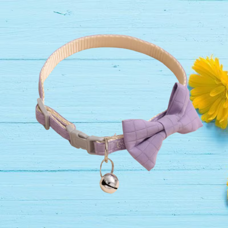Collar lazo con cascabel para gatos y perros – Ajustable y seguro