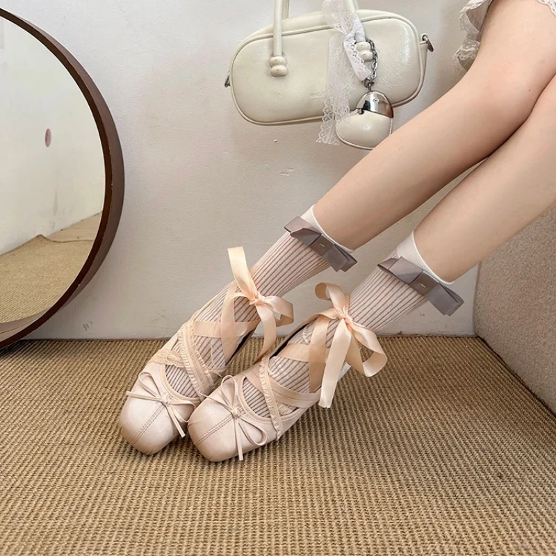 Zapatos Mary Jane primavera tira cruzada para mujer – Suela suave - imagen 4