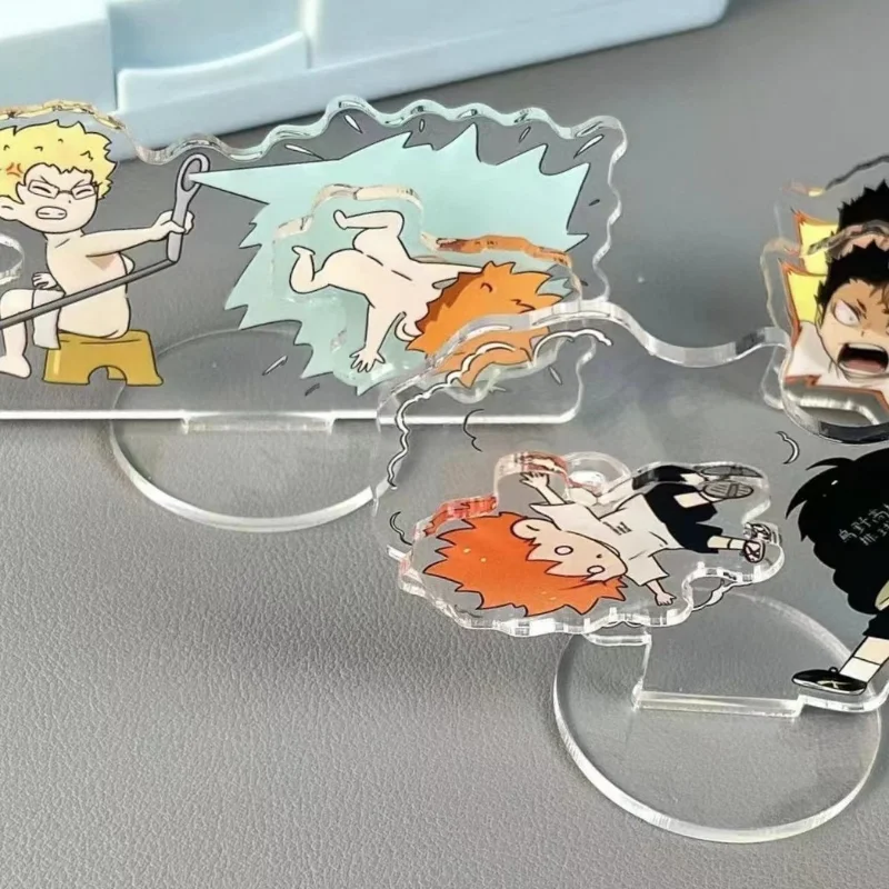 Soporte acrílico giratorio Haikyuu – Decoración kawaii escritorio - imagen 5