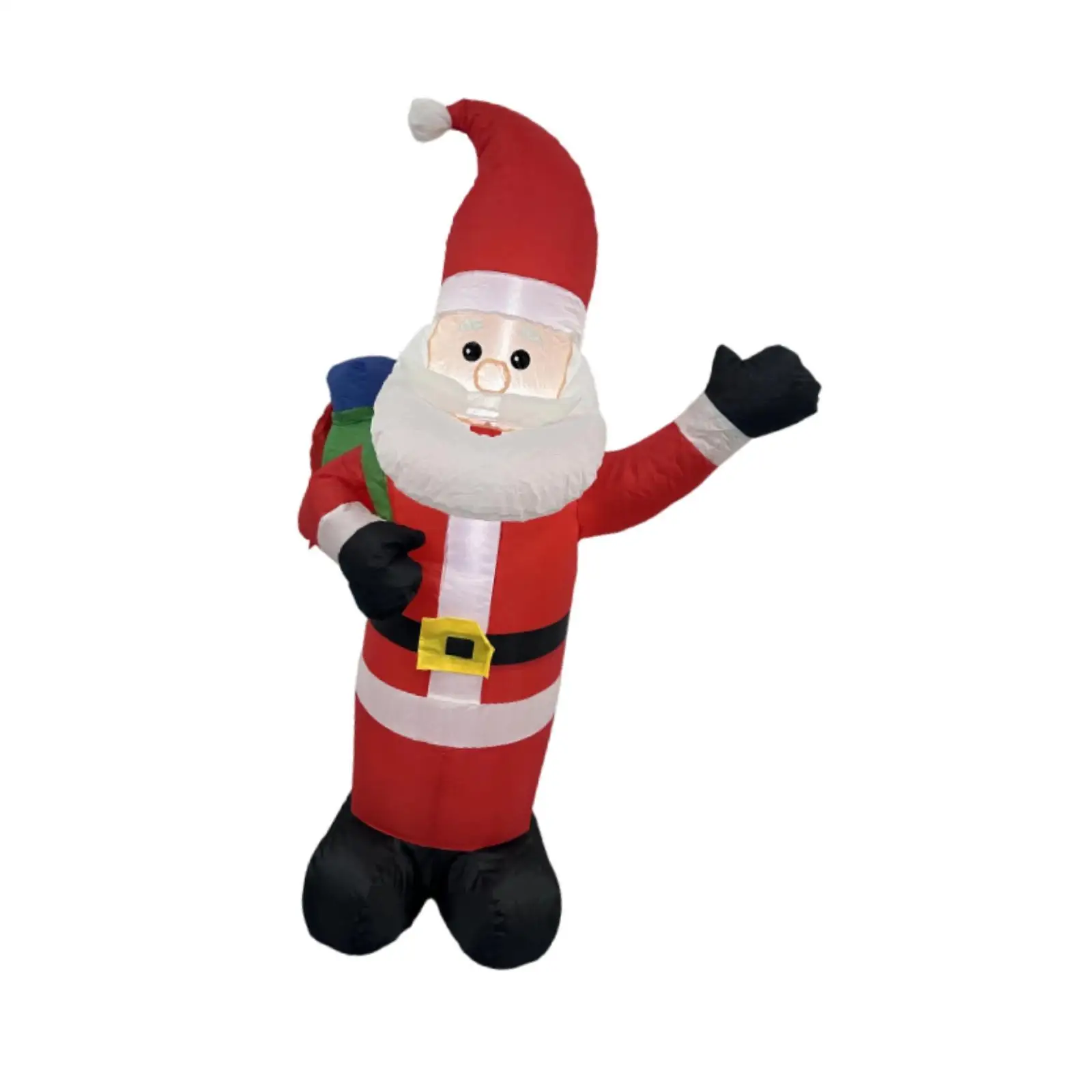 Christmas Inflatable Santa Claus Decoration Lighted Adorable Party Supplies Giant Unique Ornament Photo Props for Xmas Backyard Christmas Inflatable Santa Claus Decoration Lighted Adorable Party Supplies Giant Unique Ornament Photo Props for Xmas Backyard