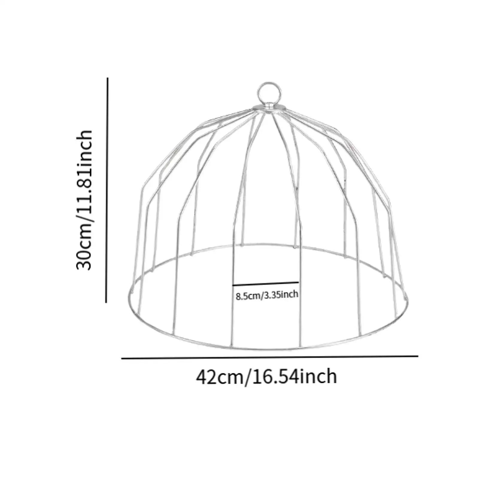 Chicken Feeder Frame Easy to Clean Chicks Feeding Tray Guard for Home Farm