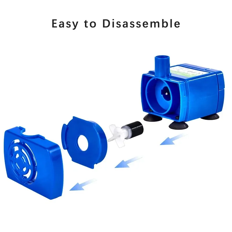 Bomba de repuesto para fuente de agua para mascotas, dispensador de agua para gatos y mascotas, Motor de DR-DC160 - imagen 4