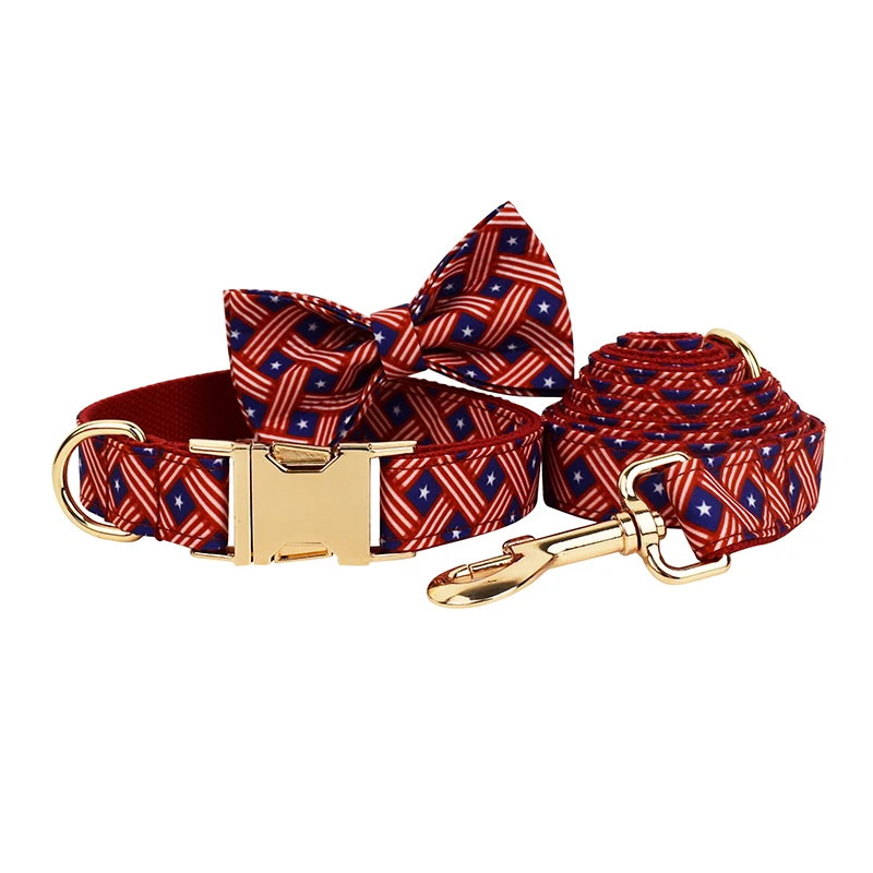 Bow Collar Leash Set