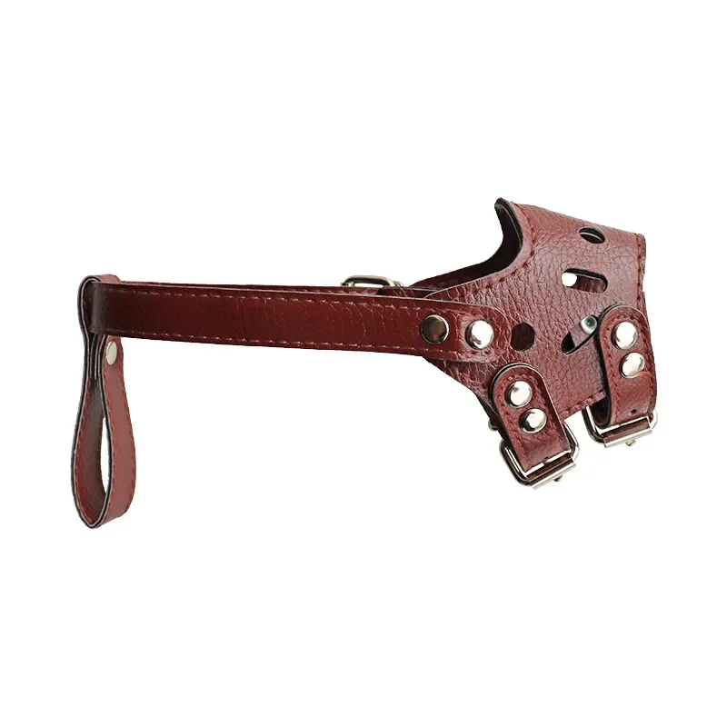 Cubierta bucal para perro, cubierta bucal antimordida de seguridad para mascotas, antipuñaladas, indiscriminado, para comer perros pequeños y medianos, suministros para mascotas de peluche - imagen 2