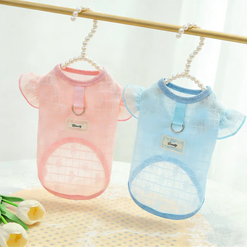 Chaleco refrigerante perro Chihuahua Bichón – Estampado veraniego - imagen 2