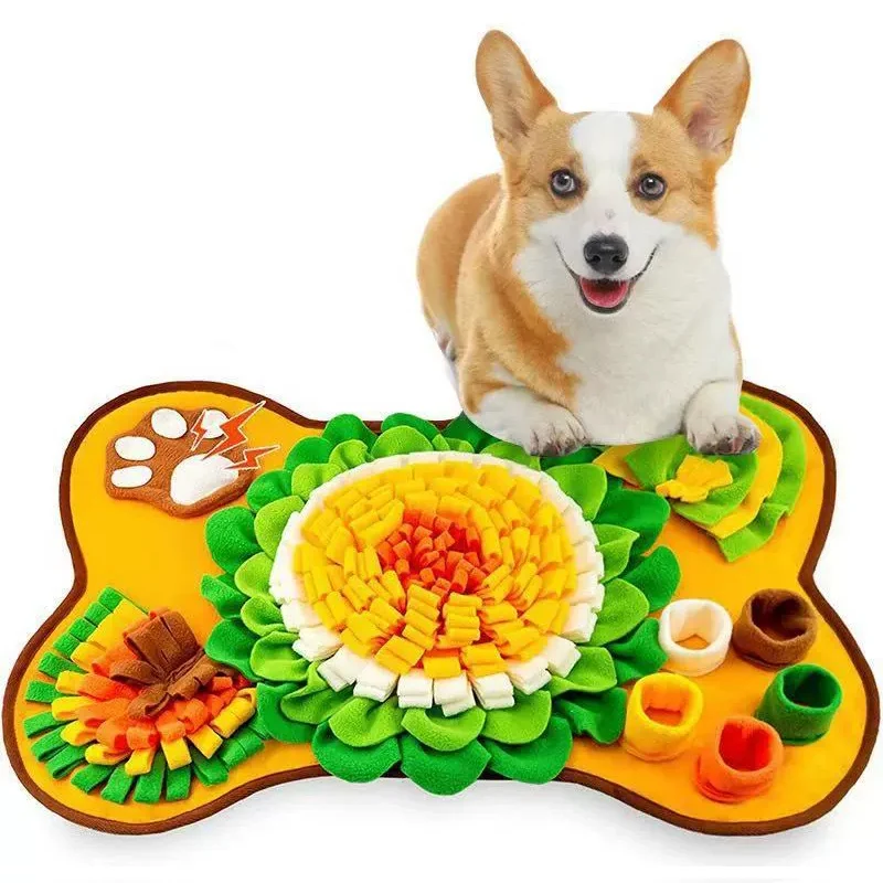 Manta olfativa para perros – Entrenamiento olfativo y alimentación lenta - imagen 4