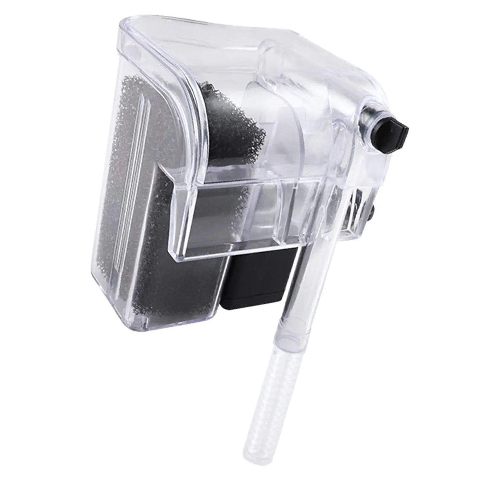 Filtro de acuario, accesorios para pecera montados en la pared, bombas de oxígeno silenciosas, filtración pequeña - imagen 5