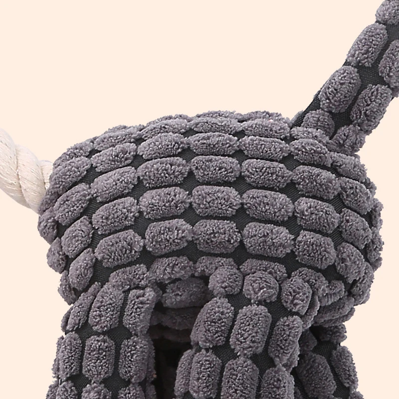 Juguete divertido para mascotas con forma de burro, juguete para masticar de pana para perros, cachorro, chirriante, hueso de peluche, accesorios medianos para perros, sonido de felpa de entrenamiento - imagen 4