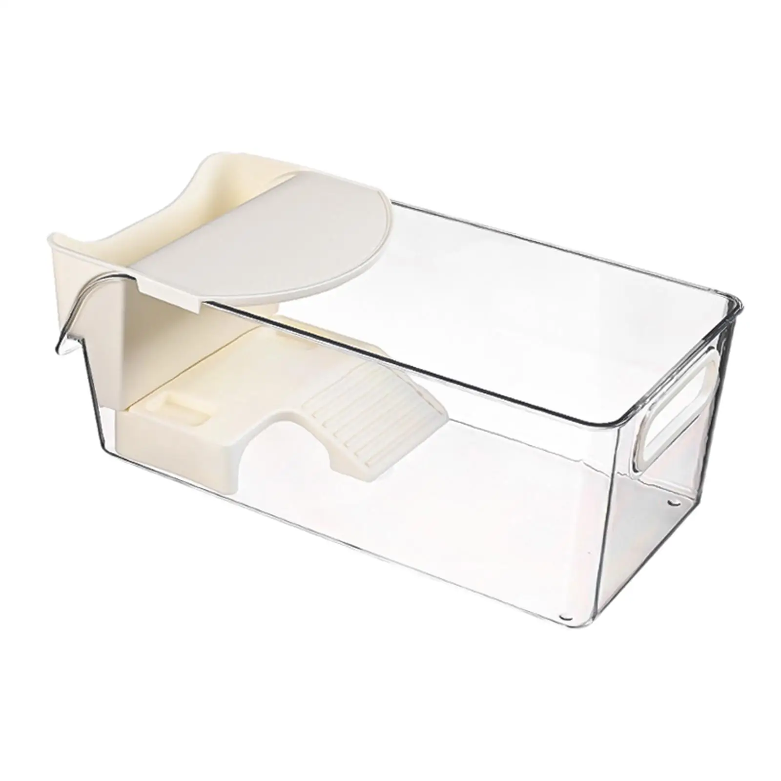 Tanque para tortugas con lugar para tomar el sol y macetero, caja de alimentación abierta con asa, accesorios, caja para tortuga, terrario para tortugas - imagen 3