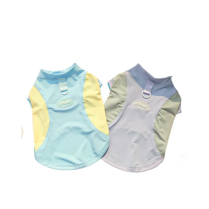 Chaleco refrescante de verano para perros y gatos – Chaqueta de malla transpirable con protección UV para mascotas pequeñas y medianas, ropa para perros y gatos al aire libre - imagen 5
