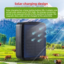 Rastreador GPS Solar 4G para ganado vacuno – Antirrobo y pastoreo