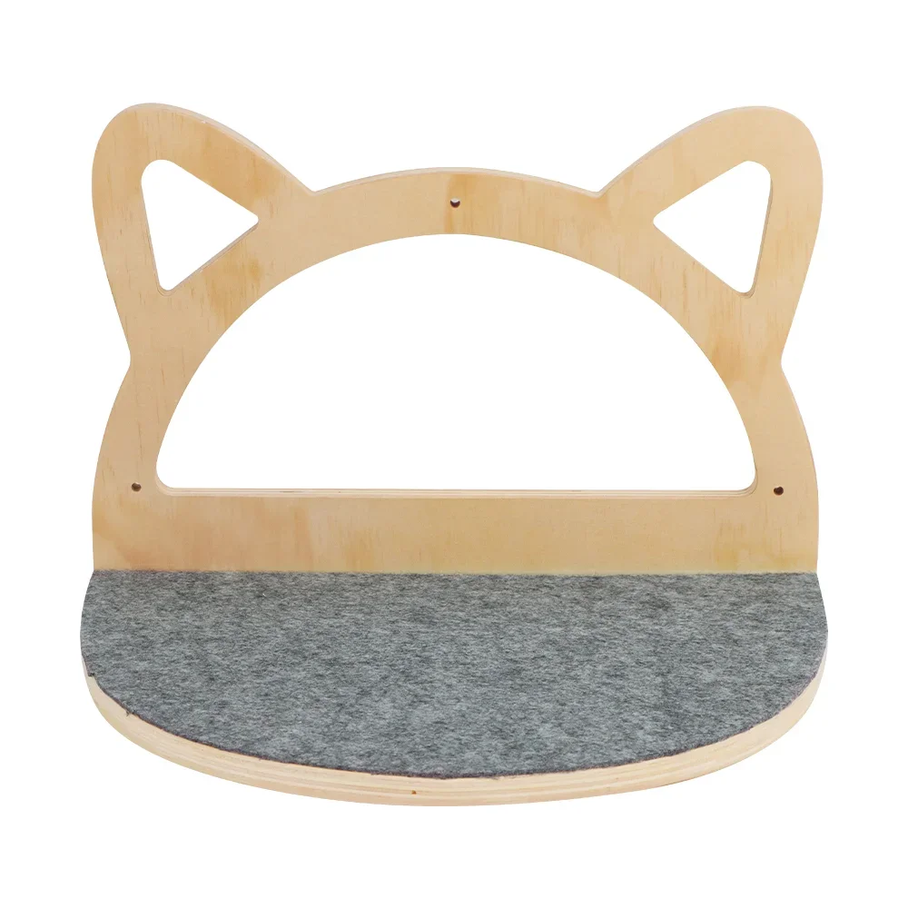 Arco de escalada para gatos – Escalera y plataforma de fieltro - imagen 5