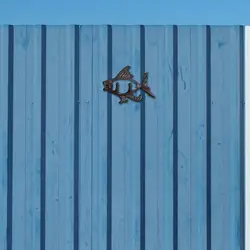 Colgador de pared de pez, estatua de Animal creativa de hierro, soporte para sombrero, gancho para abrigos, decoración del hogar para oficina, dormitorio, hogar, comedor, regalo de cumpleaños