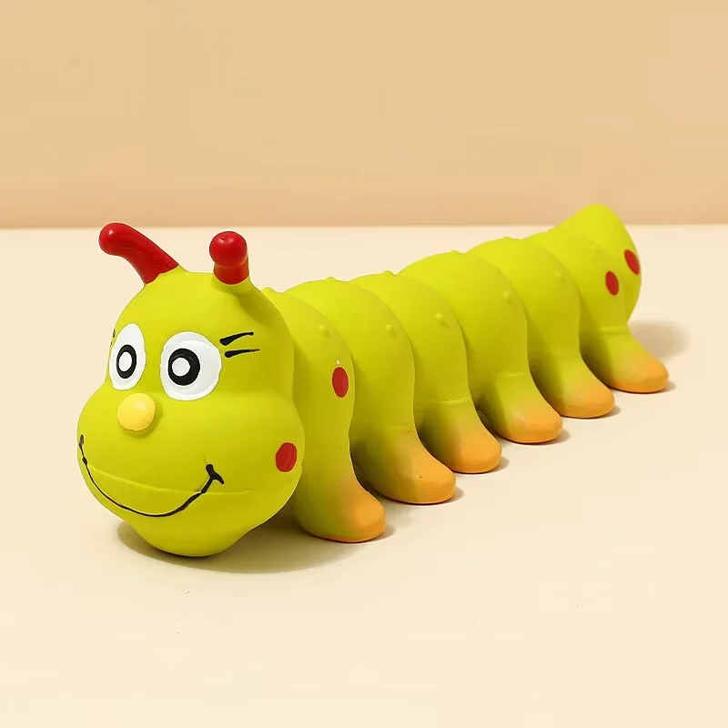 Juguete sonoro para perro – Oruga de rebote lento y suave - imagen 2