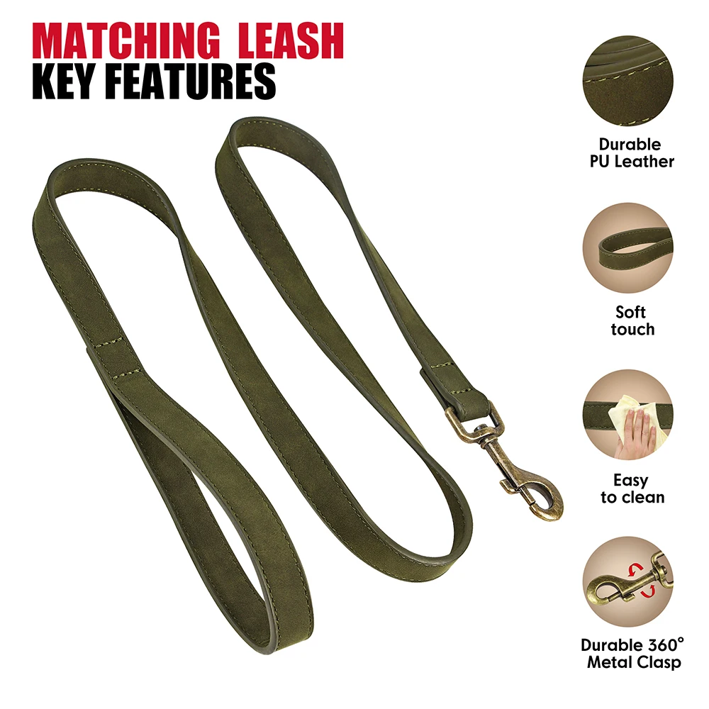 Deep Green Leash