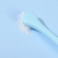 Cepillo dental para perros y gatos de boca pequeña, mango cómodo