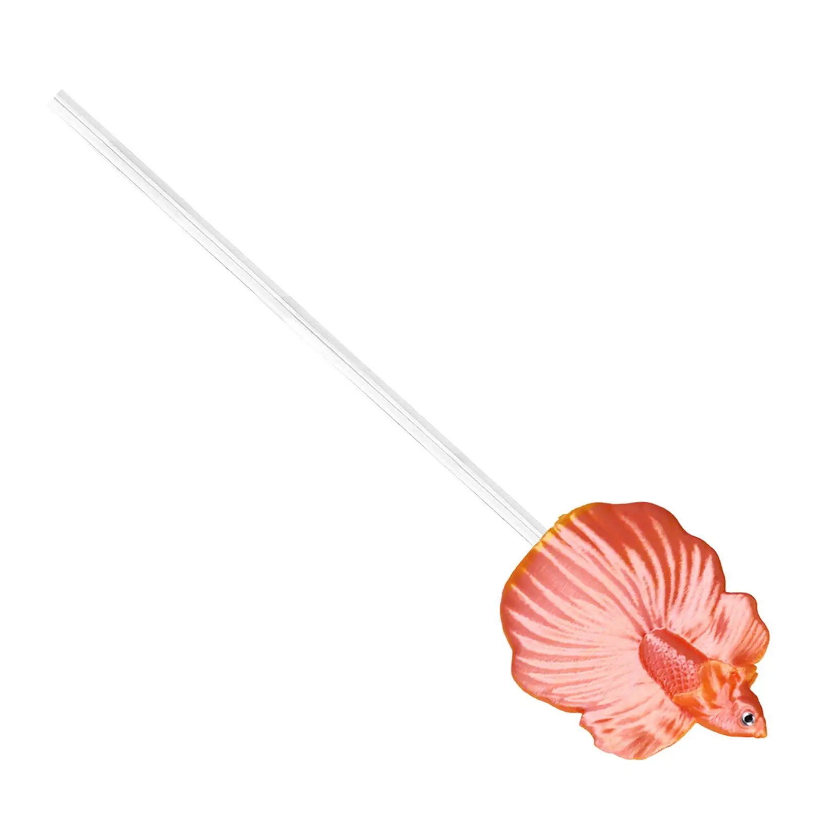 Betta Fish Training Wand, Interactive ,Aquarium Decoration,Tail Training Stick, Aquariums Wand, - imagen 2