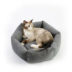 Cama nido extraíble y lavable para gatos y perros pequeños