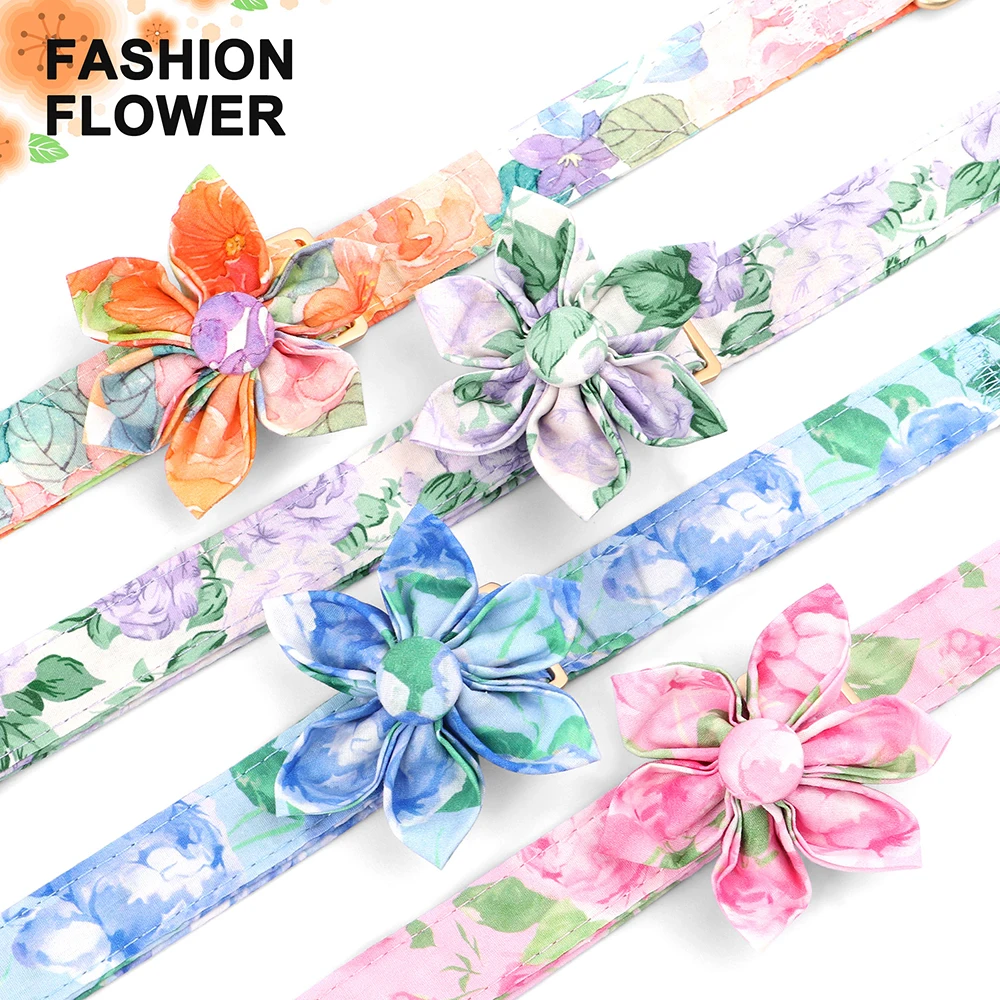 Collar de perro de nailon personalizado, collares para perros con estampado bonito, collares de identificación para mascotas grabados gratis, collar para perros pequeños, medianos y grandes, Pug ajustable - imagen 4