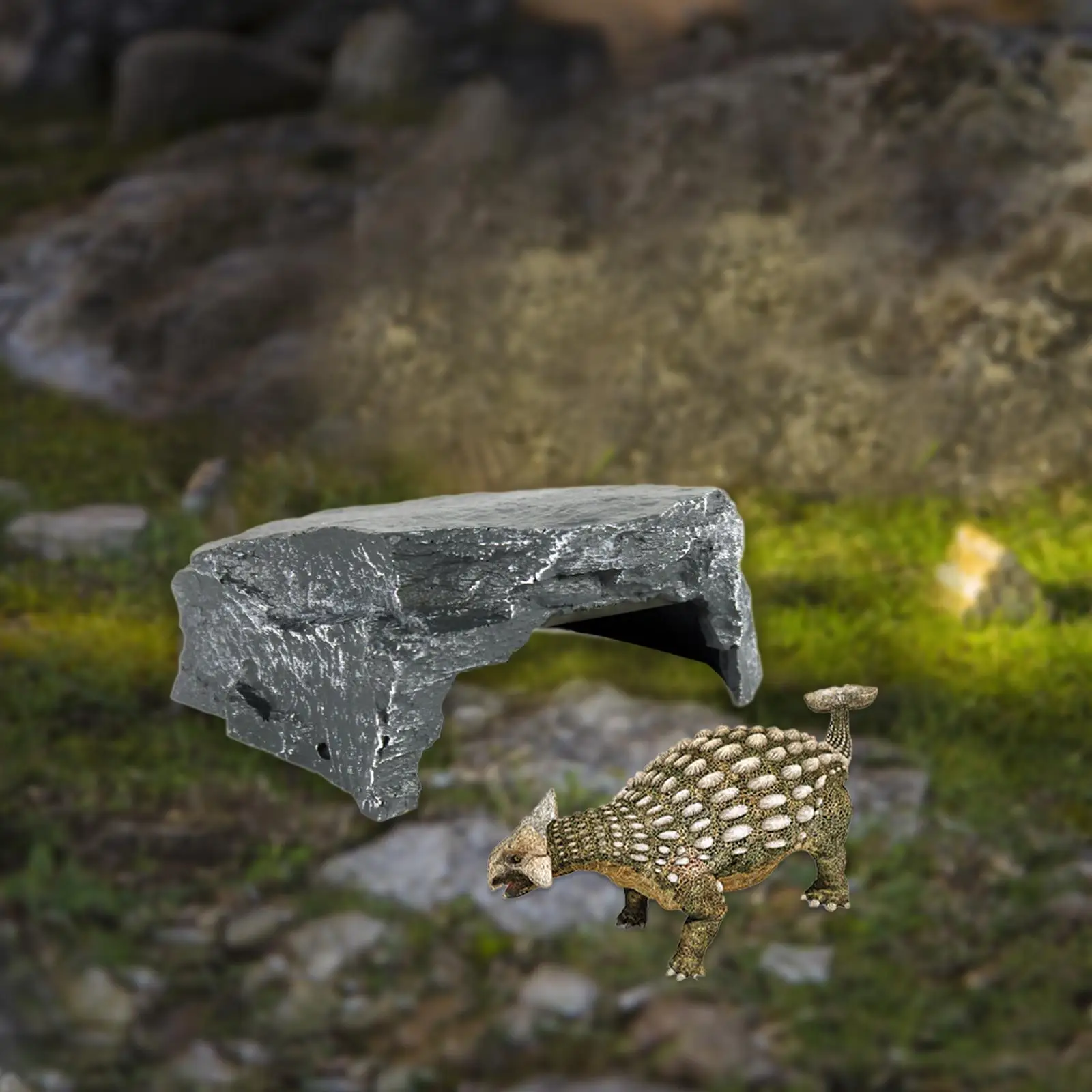 Reptiles Dock Resting Turtles Basking Platforms Ledge Newts Terrace Stone Frogs Reptile Rock Cave Pet Rocks Imitation,