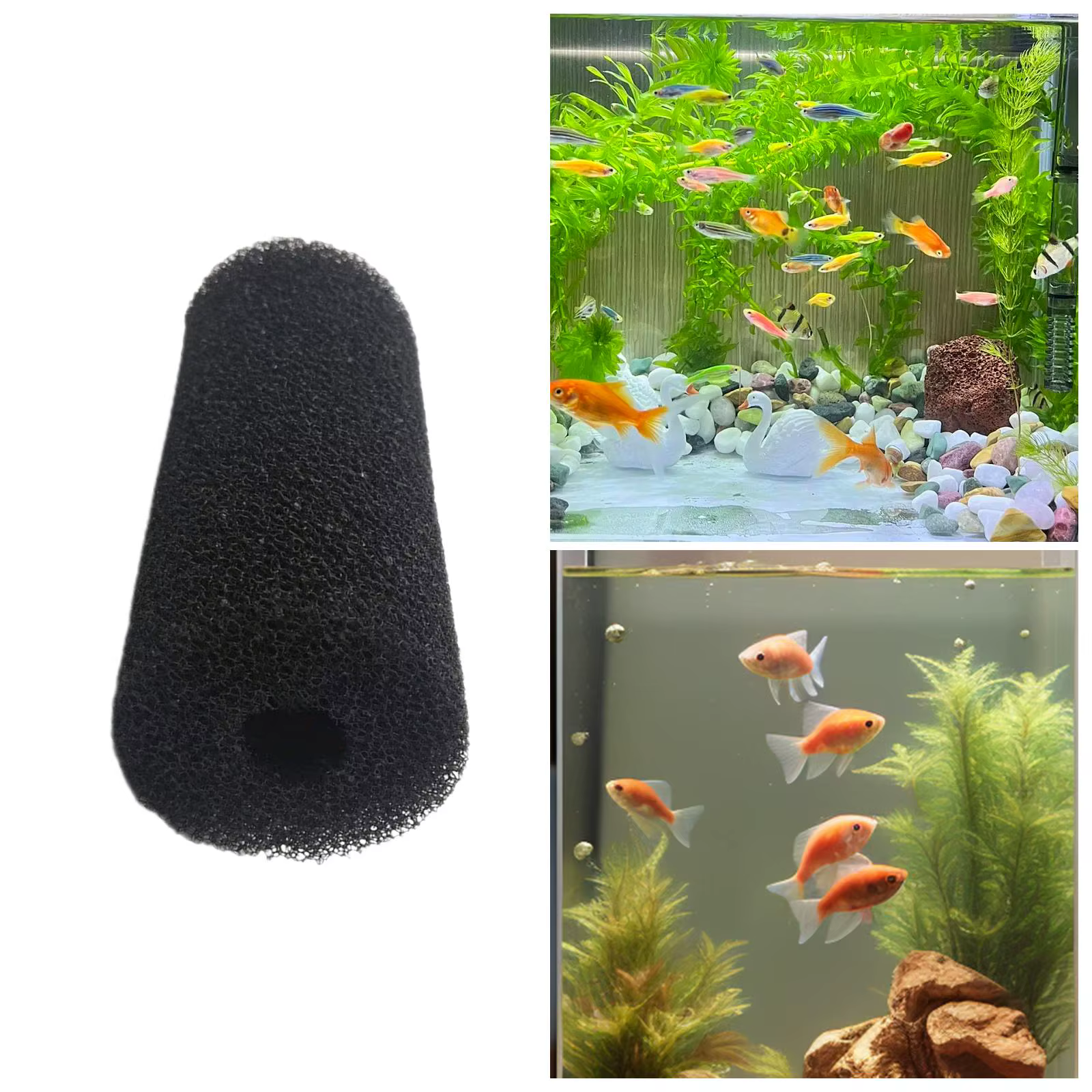 Esponja preformada para bomba de acuario – Recambio filtrante - imagen 4