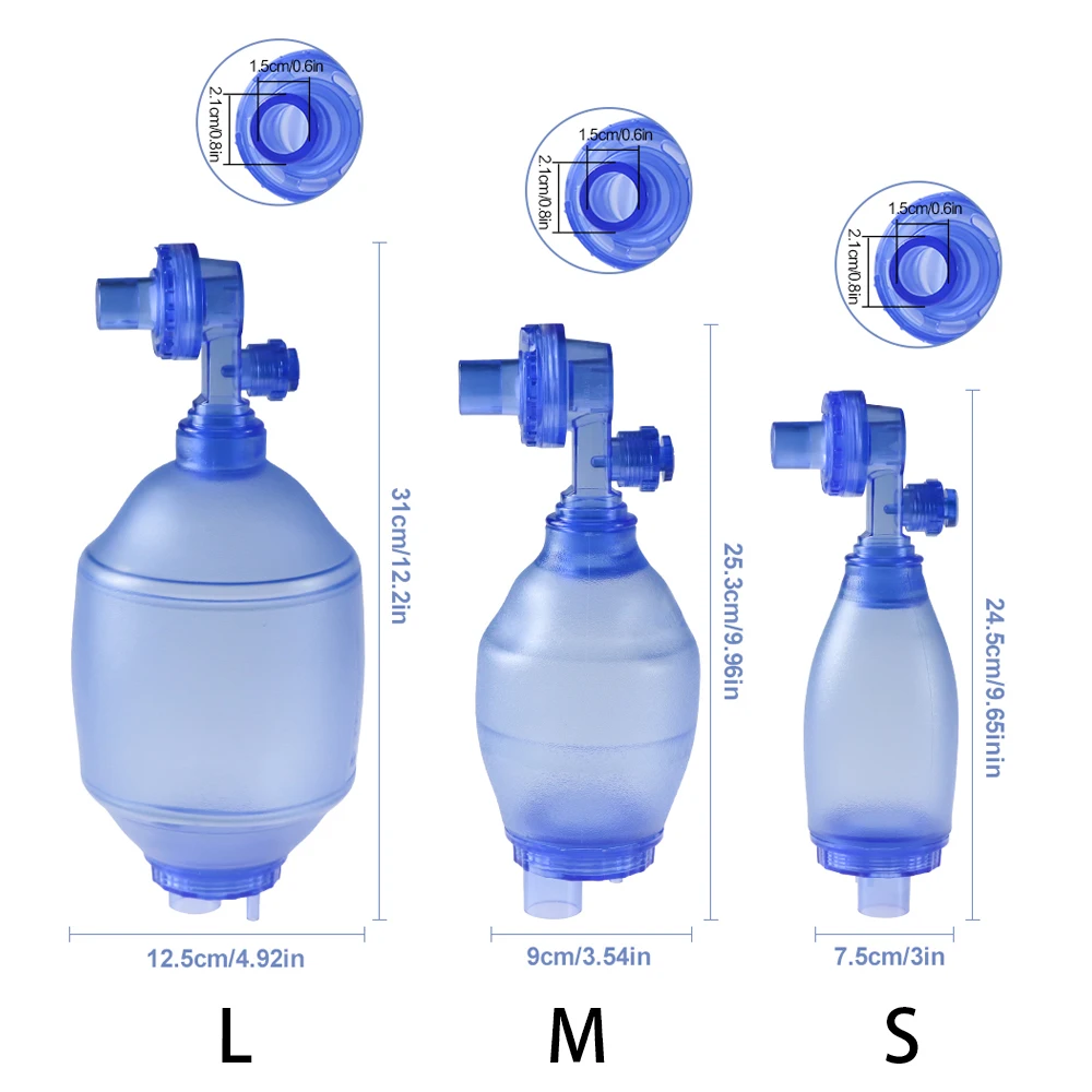 Reanimador Manual de primeros auxilios, dispositivo de emergencia portátil de PVC CPR para perros y gatos, herramienta de rescate de animales, equipo veterinario, clínica veterinaria - imagen 4