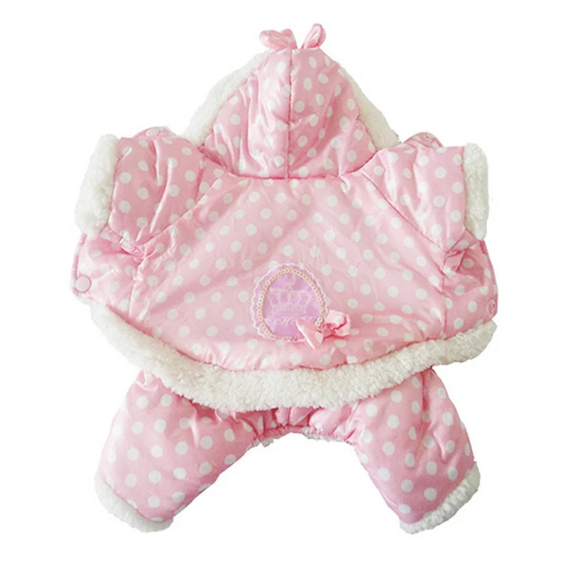 Ropa para mascotas, ropa de invierno cálida y suave de hilo corto para perros, disfraz para cachorros, abrigo, chaqueta de invierno para gatos, ropa para mascotas para Chihuahua Bulldogs - imagen 3