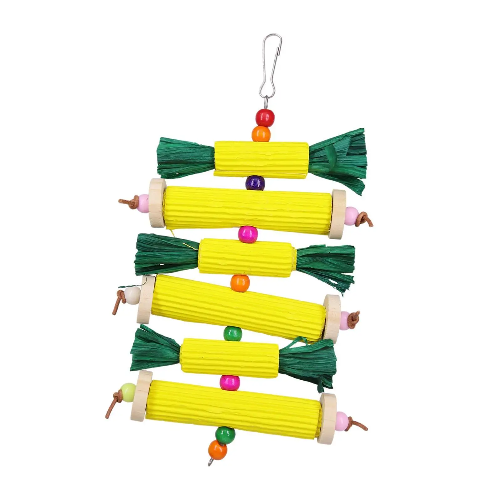Juguete para pájaros, juguete para rasgar loros, juguete para masticar para cacatúas, araras, periquitos