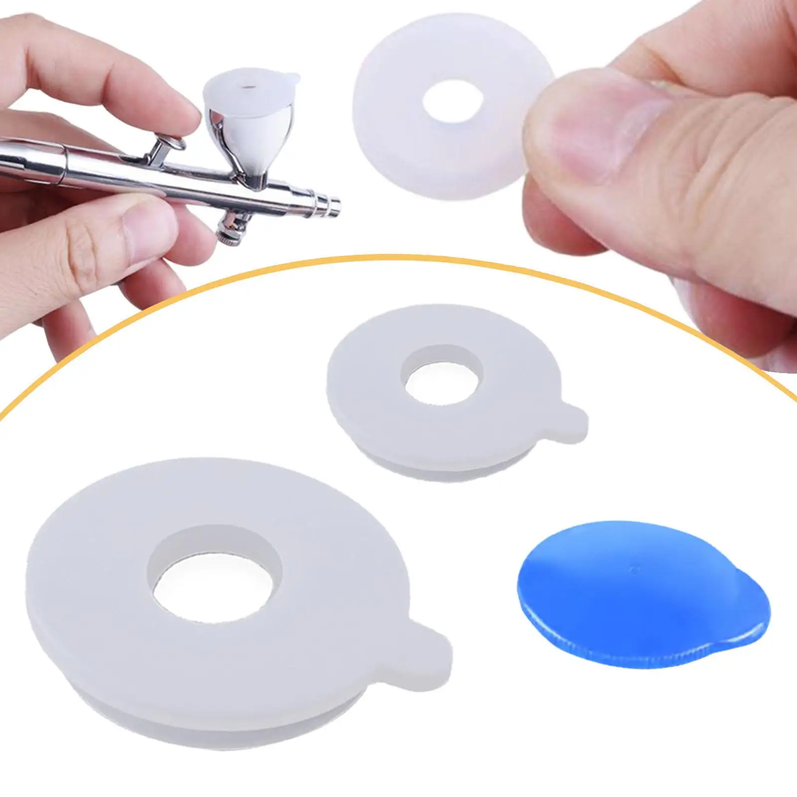 Airbrush Spray Bottle , Sturdy And Easy to Use Parts, Replacement Airbrush Lids