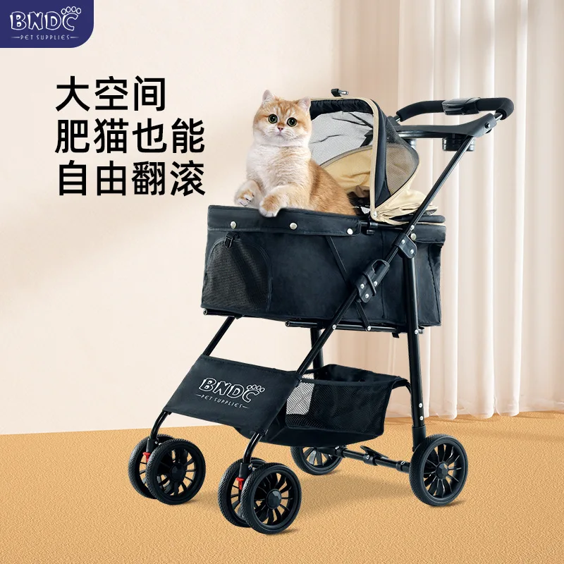 Transportín para perros y gatos – Plegable ligero para viaje - imagen 3