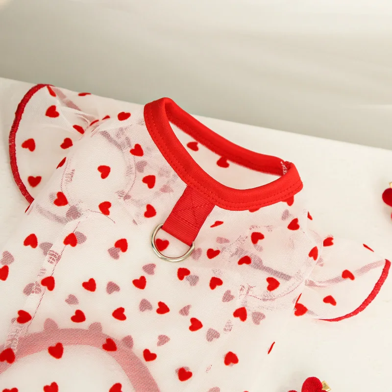 Ropa para perros, Sudadera con capucha transparente negra de verano para perros pequeños, Pug, perro salchicha, ropa de manga voladora, sudadera para cachorros, camiseta XS - imagen 5