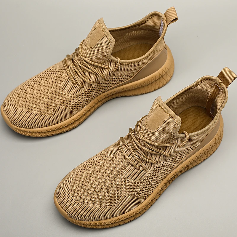 Zapatillas Deportivas Hombre Ligeras Transpirables de Malla Plana - imagen 5