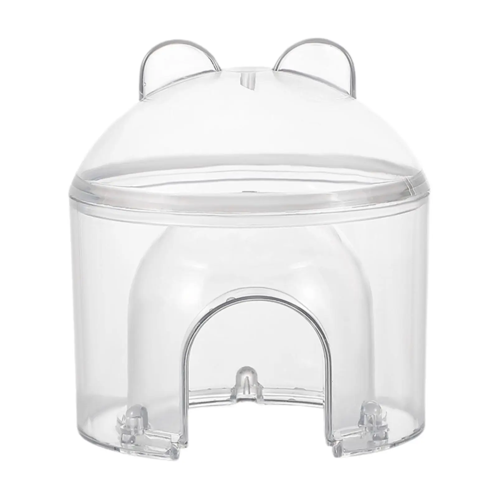 Casa escondite para hámster, decoración de cueva de nido fresco, cabaña pequeña, cama fresca para mascotas para gerbil, Chinchilla, hámster, animales pequeños, ardilla - imagen 2