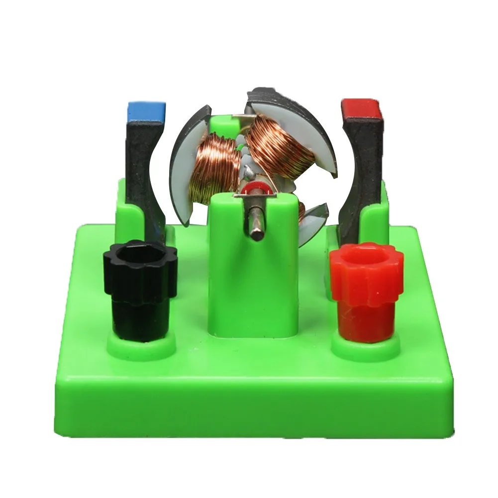 Modelo de Motor eléctrico de CC DIY, ayuda para experimentos de física, juguete educativo para estudiantes