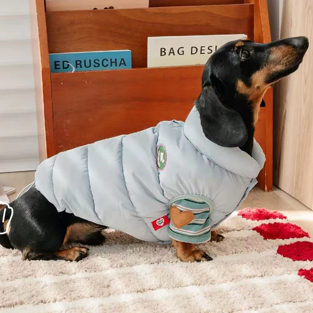 Abrigo sin mangas para perro Wiener – Cálido y ligero para invierno - imagen 5