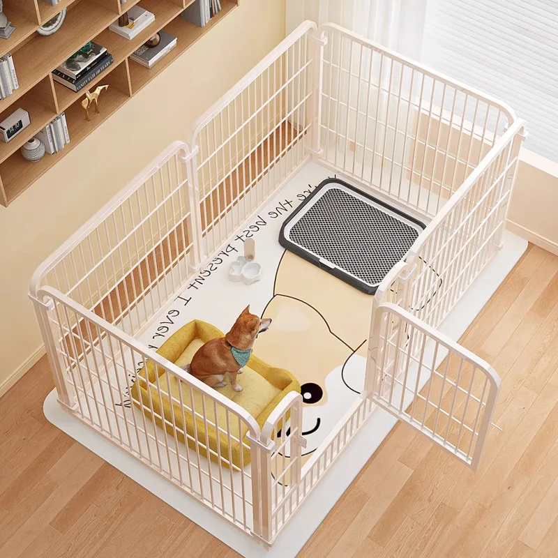 Valla para mascotas, jaula para perros de combinación libre para interiores, perros pequeños y medianos, Teddy Samoyedo, perrera alta y atrevida, productos para mascotas - imagen 2