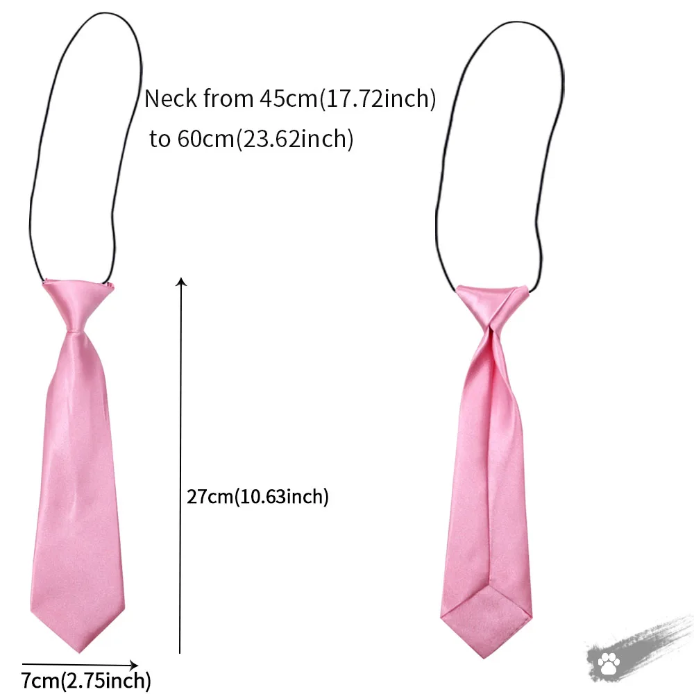 30 Corbatas Perros Grandes Masue Pets - DIY Sólidos Banda Elástica - imagen 2