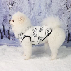Camisa pijama con estampado de panda para perros y gatos – Suave y cómoda