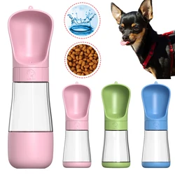 Bebedero portátil 2 en 1 para perros – Botella con cuenco para salir