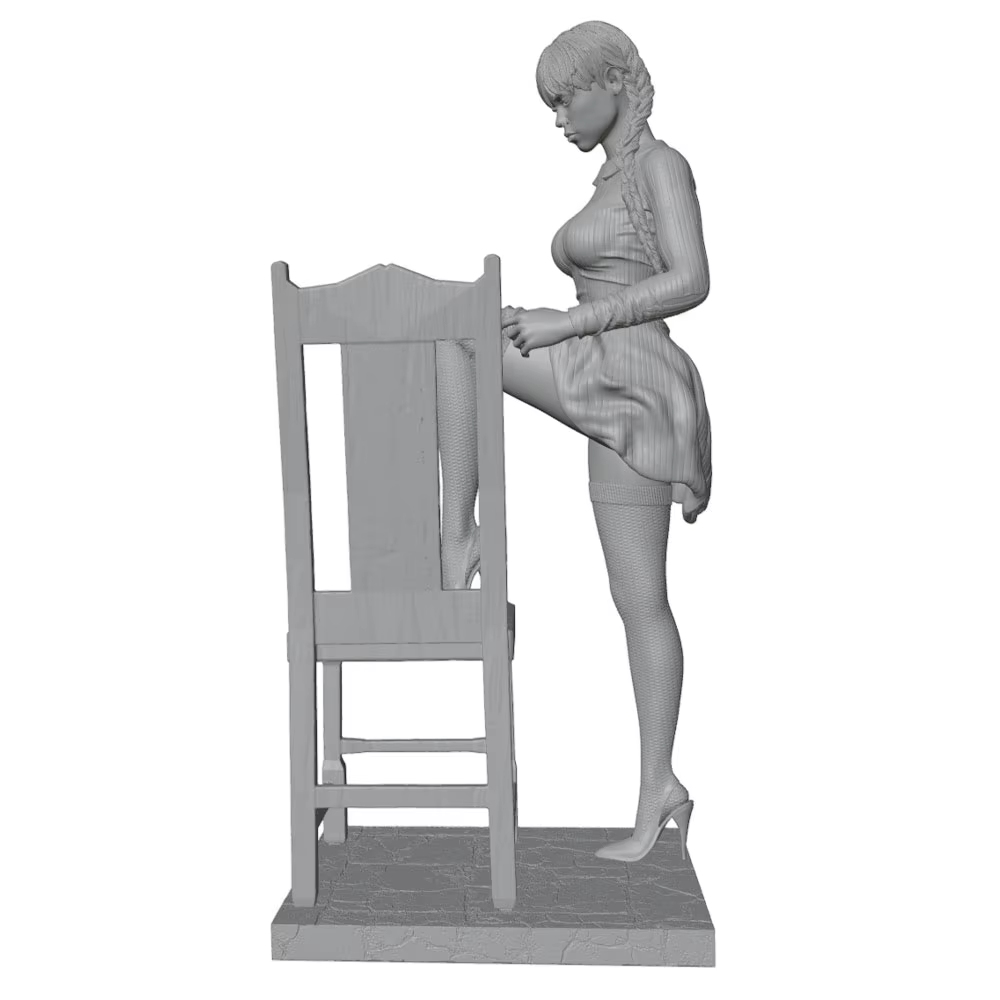 Figura de resina decorativa sin pintar para gatos y perros - imagen 2