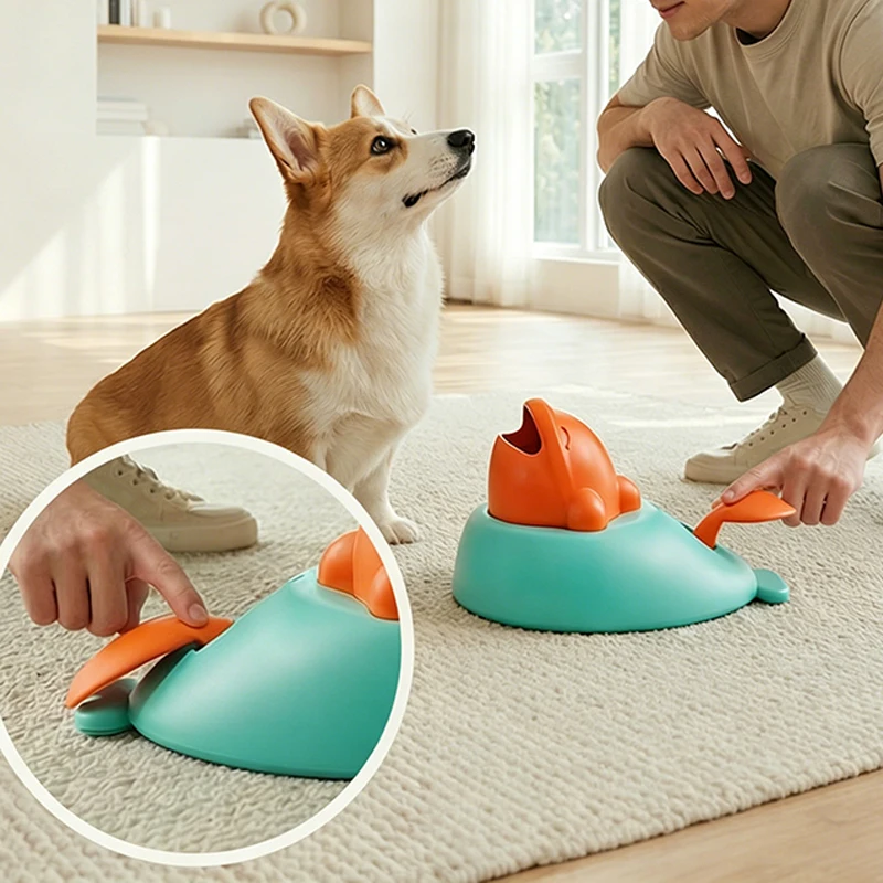 Juguete dispensador comida lenta para perros y gatos pequeños medianos - imagen 3